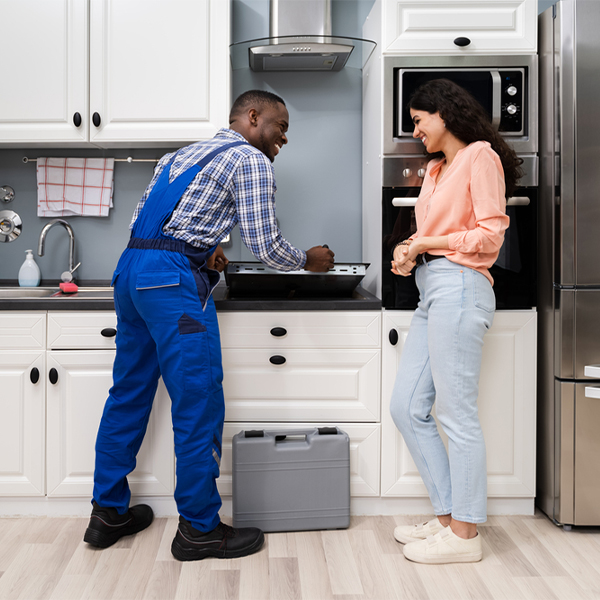 how long does it typically take to complete cooktop repair services in Underwood